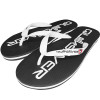 Chinelo Quiksilver Molokai New Omini Preto e Branco - 2