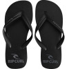 Chinelo Rip Curl Brand Logo Black - 1