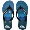 Chinelo Quiksilver Molokai WordBlock Azul e Preto - 1