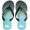 Chinelo Quiksilver Molokai Slab Stripe Azul Claro - 1