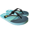 Chinelo Quiksilver Molokai Slab Stripe Azul Claro - 2