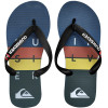 Chinelo Quiksilver Molokai WordBlock Azul Marinho - 1