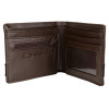 Carteira Oakley Dry Goods Marrom Leather Wallet - 2