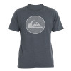 Camiseta Quiksilver Informal Disco Grafite - 1