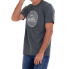 Camiseta Quiksilver Informal Disco Grafite - 3