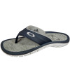 Chinelo Oakley Super Coil 15 Azul com Branco - 3