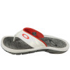 Chinelo Oakley Super Coil 4 Branco com Cinza e Laranja - 3