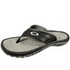 Chinelo Oakley Super Coil 4 Preto com Cinza - 3