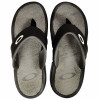 Chinelo Oakley Super Coil 4 Preto com Cinza - 1