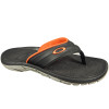 Chinelo Oakley Super Coil 4 Black Orange - 2