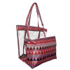 Bolsa Alma de Praia Estampa Geométrica c/ Necessaire - 2