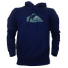 Moletom Quiksilver Canguru Big Logo Hood Azul - 1