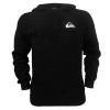 Moletom Quiksilver Canguru Best Wave Fechado Preto - 1