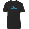 Camiseta Rip Curl Icon Tee Black - 1