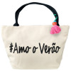 Bolsa Alma de Praia Amo o Verão Bege - 1