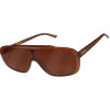 Óculos Evoke EVK 63 G02 Crystal Brown/Lente Brown Gradient - 1