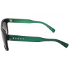 Óculos Evoke For You DS12 BR01 Black Matte Green/Lente Shiny Gray Gradient - 3