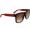 Óculos Evoke For You DS12 BR03 Black Matte Red/Lente Shiny Brown Gradient - 1