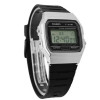 Relógio Casio Digital F-91WM-7ADF-SC Prata e Preto - 2