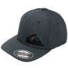 Boné Quiksilver Final Imp Charcoal Heather Preto - 1