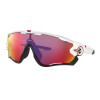 Óculos Oakley Jawbreaker Polished White/Lente Prizm Road - 1