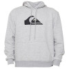 Moletom Quiksilver Canguru Big Logo Hood Cinza - 1