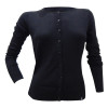 Blusa Manga Longa Alma de Praia Preta - 1