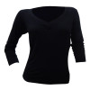 Blusa Manga Longa Alma de Praia Lace Preta - 1