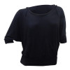 Blusa Morcego Alma de Praia Preta - 1