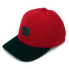 Boné Quiksilver Flex Hairine Texture Vermelho - 1
