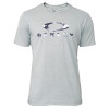 Camiseta Oakley Camo Tee Cinza Claro - 1