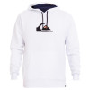 Moletom Quiksilver Canguru Logo Basic Branco - 1