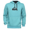 Moletom Quiksilver Canguru Logo Basic Turquesa - 1