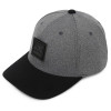 Boné Quiksilver Snap Plate Patch Cinza - 1