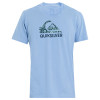 Camiseta Quiksilver Pattern Logo Azul - 1