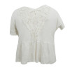 Blusa Morcego Alma de Praia Renda Sweet Creme - 2