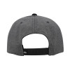 Boné Quiksilver Snap Plate Patch Cinza - 2