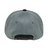 Boné Quiksilver Snap Block Patch Cinza Escuro - 2