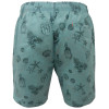 Shorts Alma de Praia Água Estampa Praia Green - 3