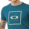 Camiseta Oakley Fractal Cotton Azul - 3