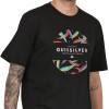 Camiseta Quiksilver Mixed Prints Preta - 3