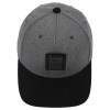 Boné Quiksilver Snap Plate Patch Cinza - 3