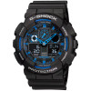 Relógio Casio G-Shock Digital e Analógico GA-100-1A2DR Preto e Azul - 1