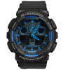 Relógio Casio G-Shock Digital e Analógico GA-100-1A2DR Preto e Azul - 2