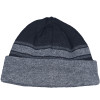 Gorro Quiksilver Dupla Face Double Gem Nation Preto e Cinza Mescla - 2