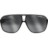 Óculos Carrera Grand Prix 2 T4M 6490S Black with White/Lentes Cinza Degrade  - 2