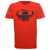 Camiseta Oakley PlaId O Tee Vermelha LANÇAMENTO - 1