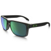 Óculos Oakley Holbrook Polished Black/ Lente Jade Iridium Polarizado - 1