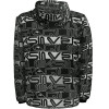 Jaqueta Quiksilver Puff Word Block Full Print Preta - 2