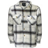 Jaqueta Mormaii Flanelada Xadrez Off White com Forro em La - 1